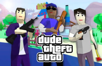 Play Dude Theft Auto now!