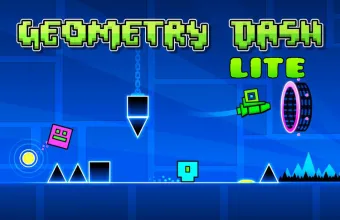 PLay Geometry Dash Lite now!