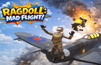 Play Ragdoll: Mad Flight! now!