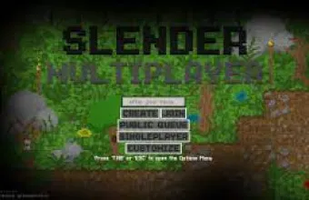 PLay Slender Multiplayer now!