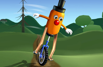Play Unicycle Balance 3D now!